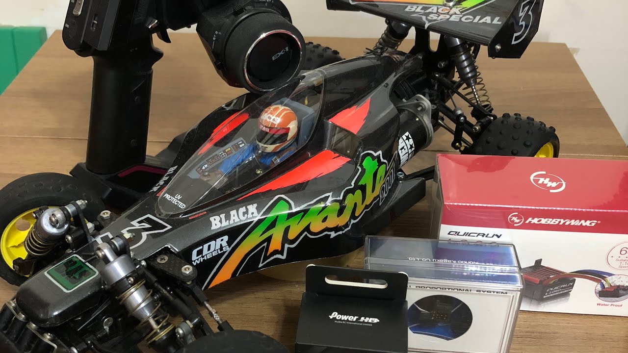 Tamiya Avante 2001 Black Special - First Run in Years - YouTube