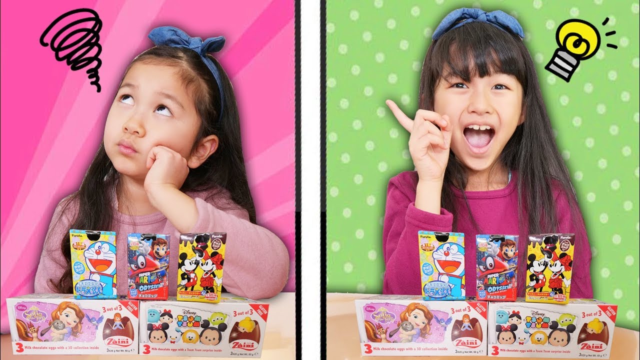 Chocolate Egg Synchro Challenge ☆ If you can synchronize, how