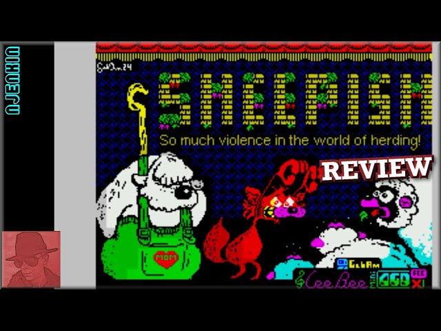 Sheepish : Homebrew from 2024 - on the ZX Spectrum 128K !! with