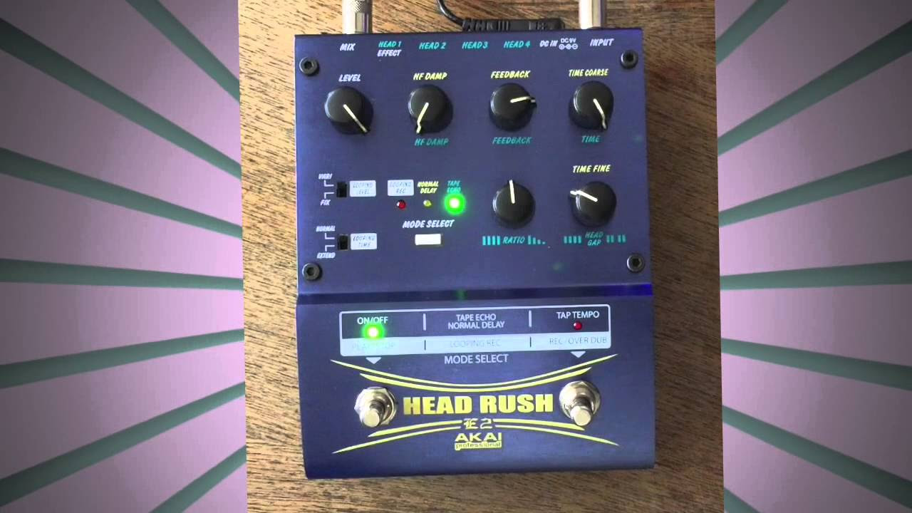 AKAI Head Rush E2 parte 2 - YouTube