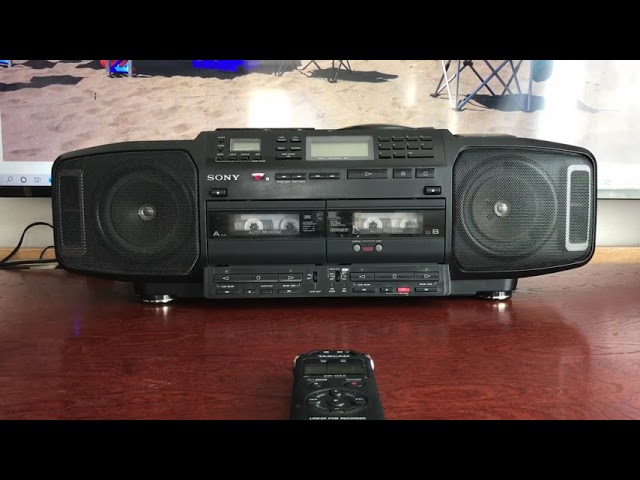 SONY ソニー DodecaHorn CDラジカセ CFD DW97 音出し Radio cassette