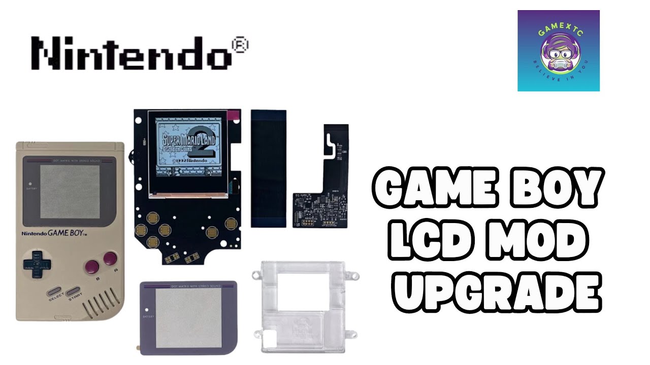 How To Mod The Nintendo Gameboy DMG-01 LCD To An IPS LCD Screen