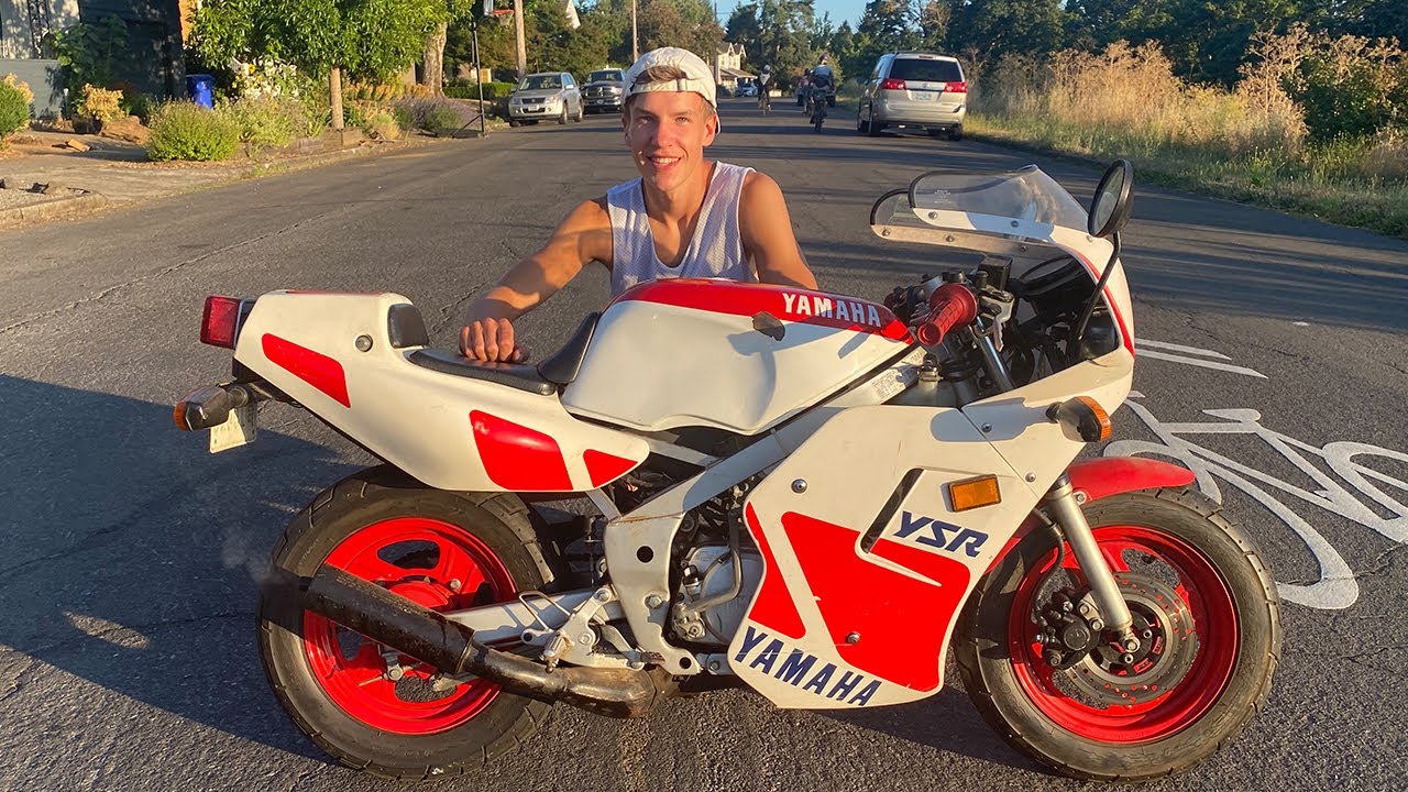 Super RARE Yamaha YSR50! First Start In 22yrs! (Japanese 50cc