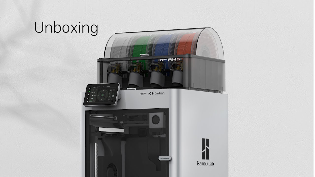 Bambu Lab X1-Carbon 3D Printer - Carbon Fiber Bundle
