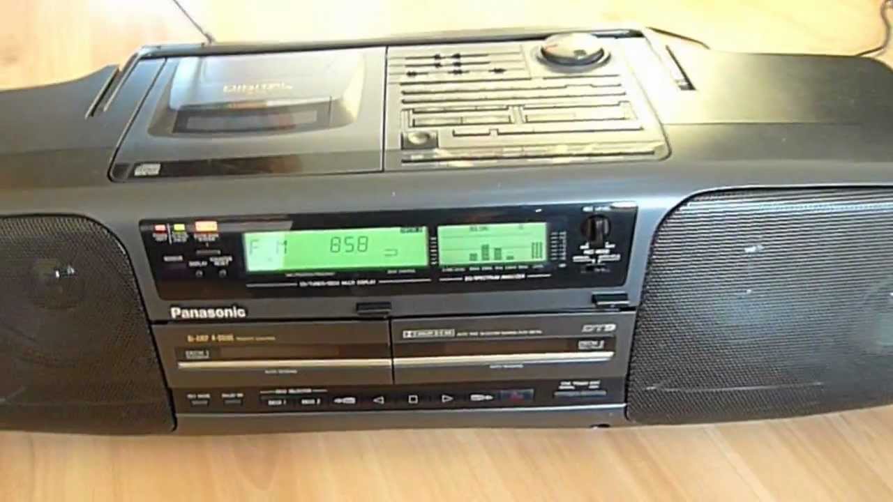 Panasonic RX DT9 - YouTube