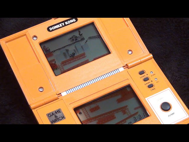 ゲームウォッチ】任天堂 ドンキーコング マルチスクリーン 電子 液晶