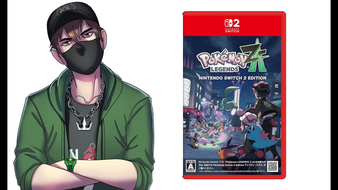 Pokemon: Legends ZA (Switch 2) Japanese Version Unboxing - YouTube