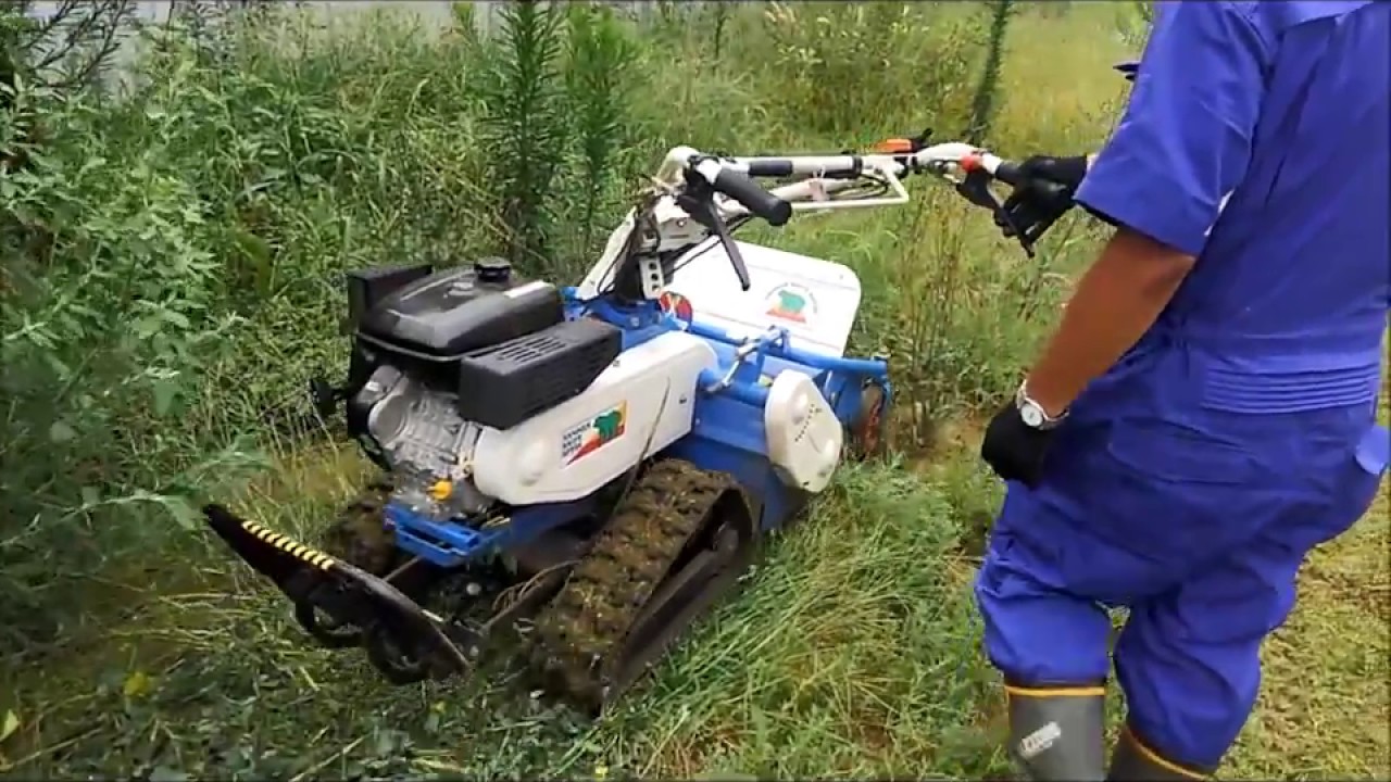 自走式雑草刈機 ハンマーナイフモアー（クローラータイプ） HRC663-M