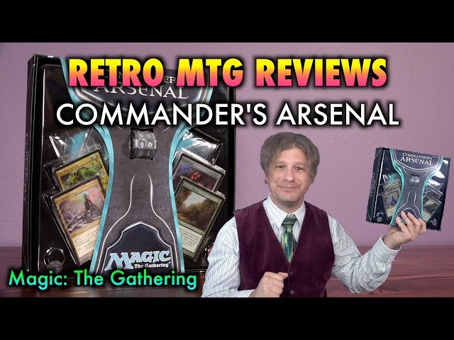 MTG - Retro Magic: The Gathering Reviews: Commander's Arsenal
