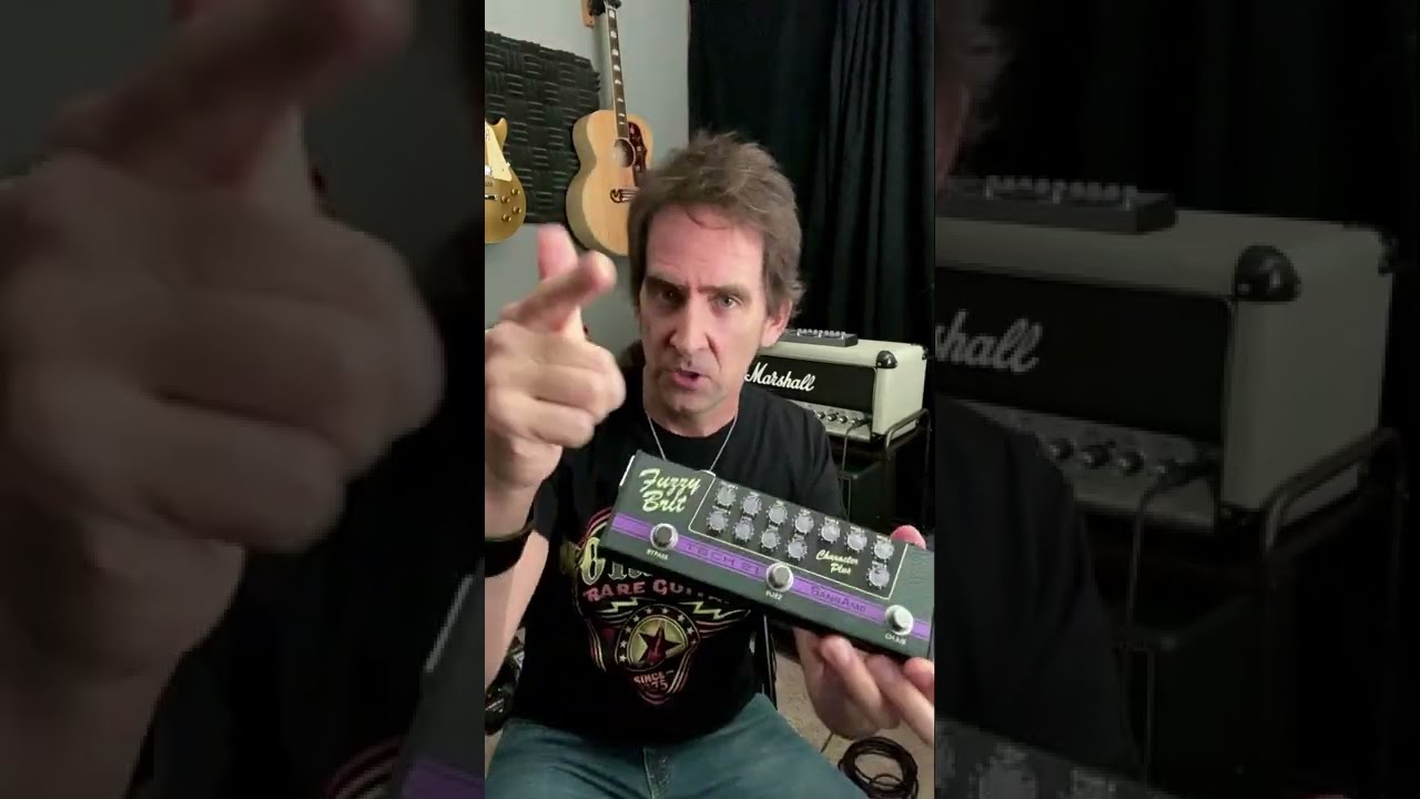 Tech 21 Fuzzy Brit Run-thru Demo with Billy Alexander - YouTube
