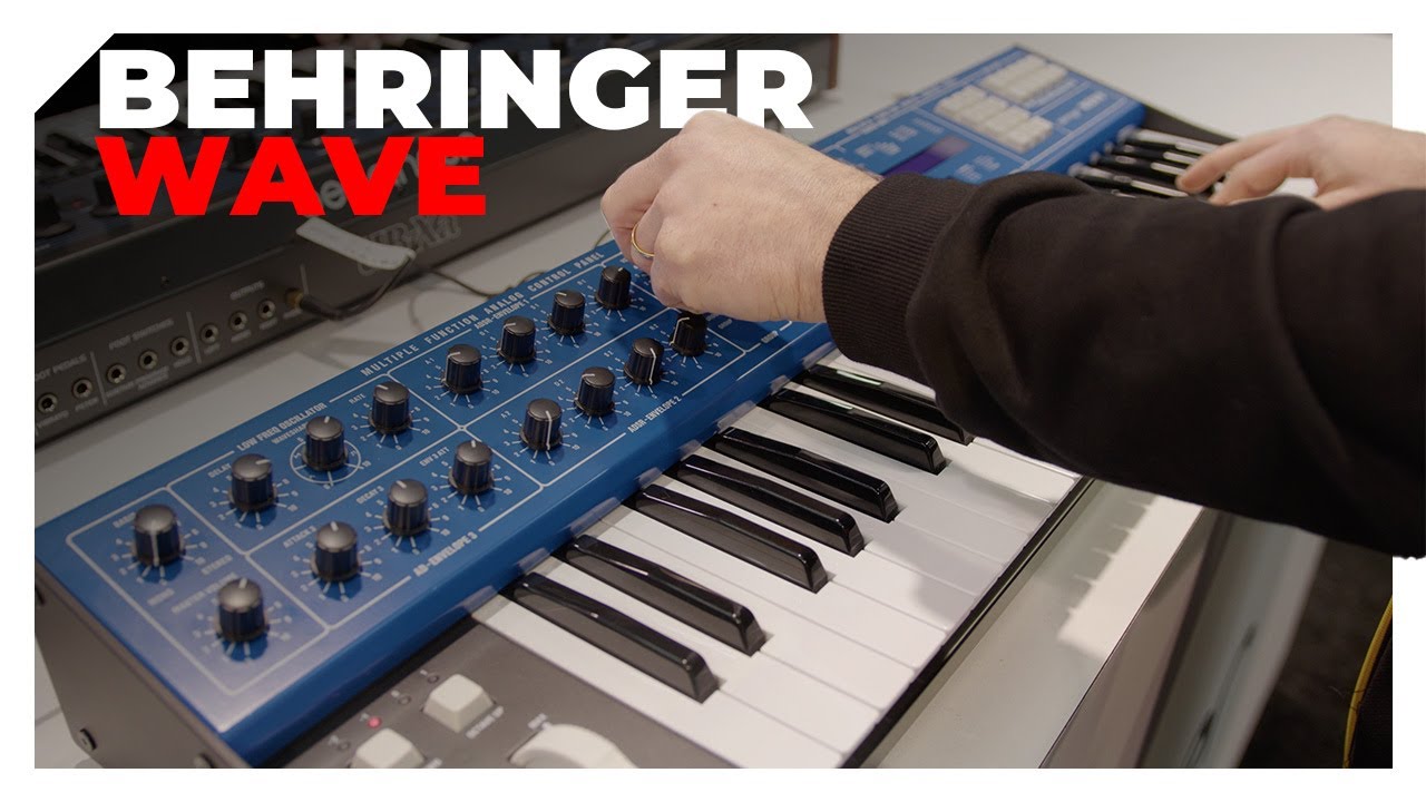 Behringer's Wave is a PPG Wave clone that's been four years in the