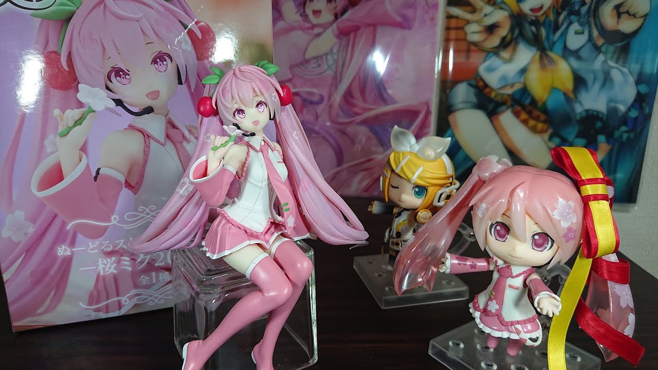 未開封 初音ミク 桜ミク フィギュア 3体セット ぬースト AMP＋ 桜ミク