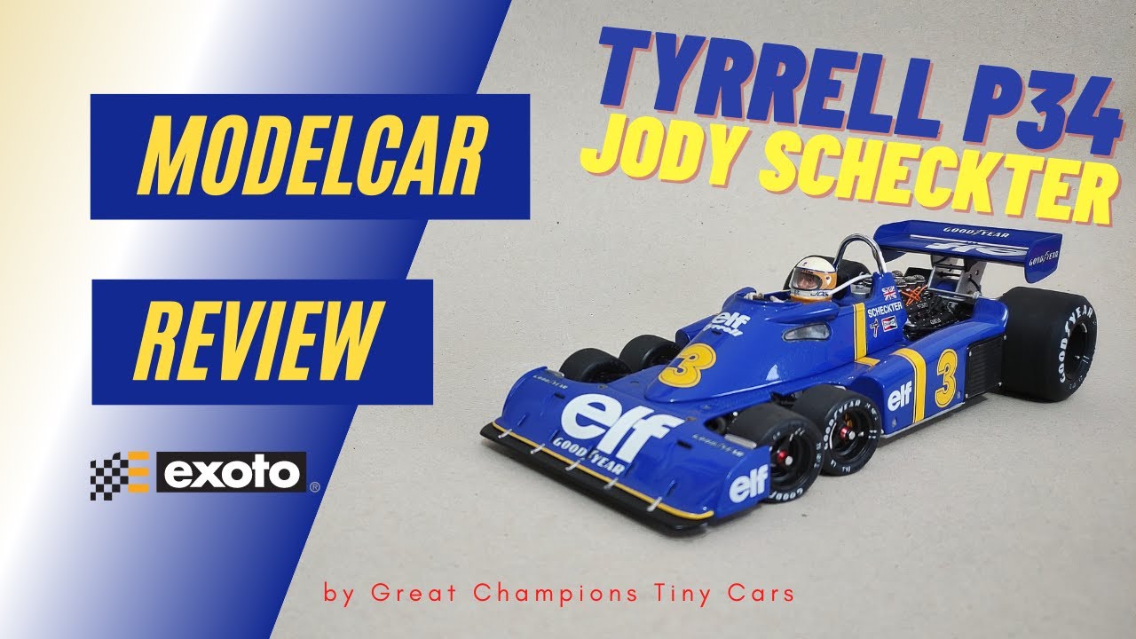 REVIEW Exoto 1:18 Tyrrell P34 Six Wheeler F1 car!! Jody Scheckter