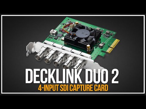 Blackmagic Decklink Duo 2: Unboxing & Review! - YouTube