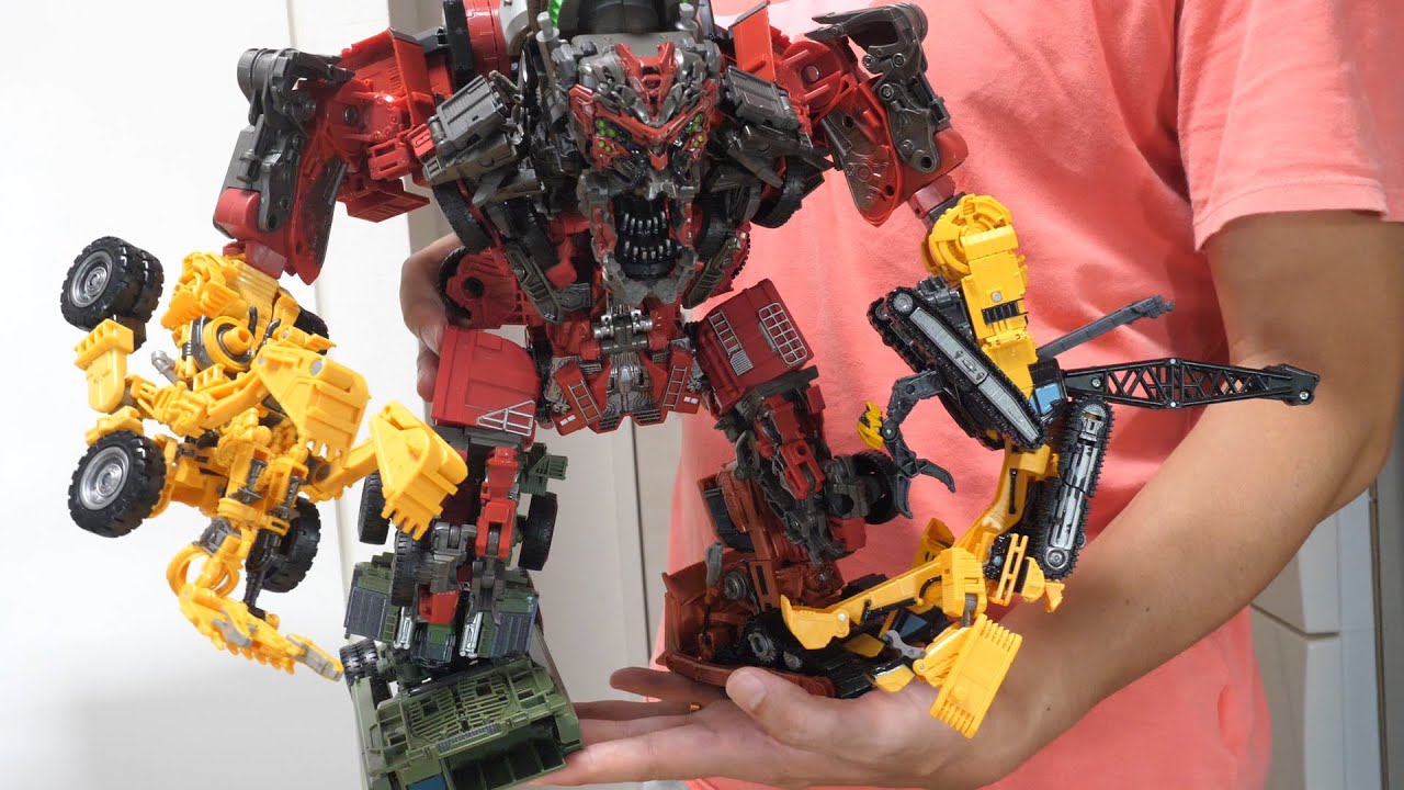 でかすぎる！！8体合体デバステーターがついに完成！最後の1体「SS