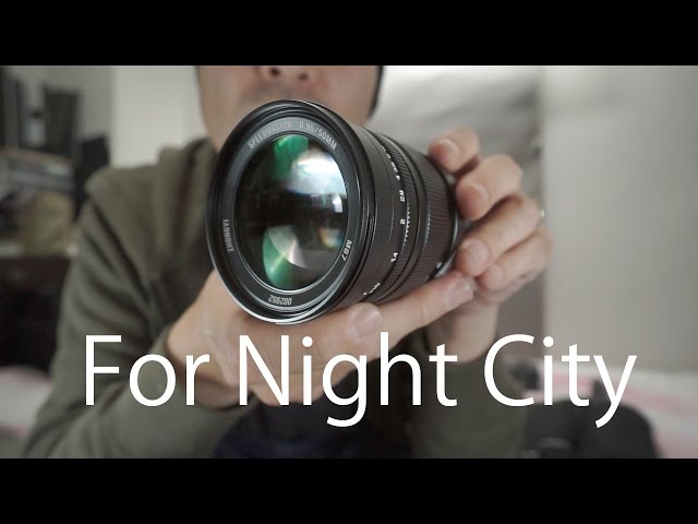 α6300】夜の街用動画撮影機材（レンズ・スライダー）紹介 - YouTube