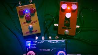 WAY HUGE WM20 CONSPIRACY THEORY vs MYTHOS PEDALS Mjolnir Joey