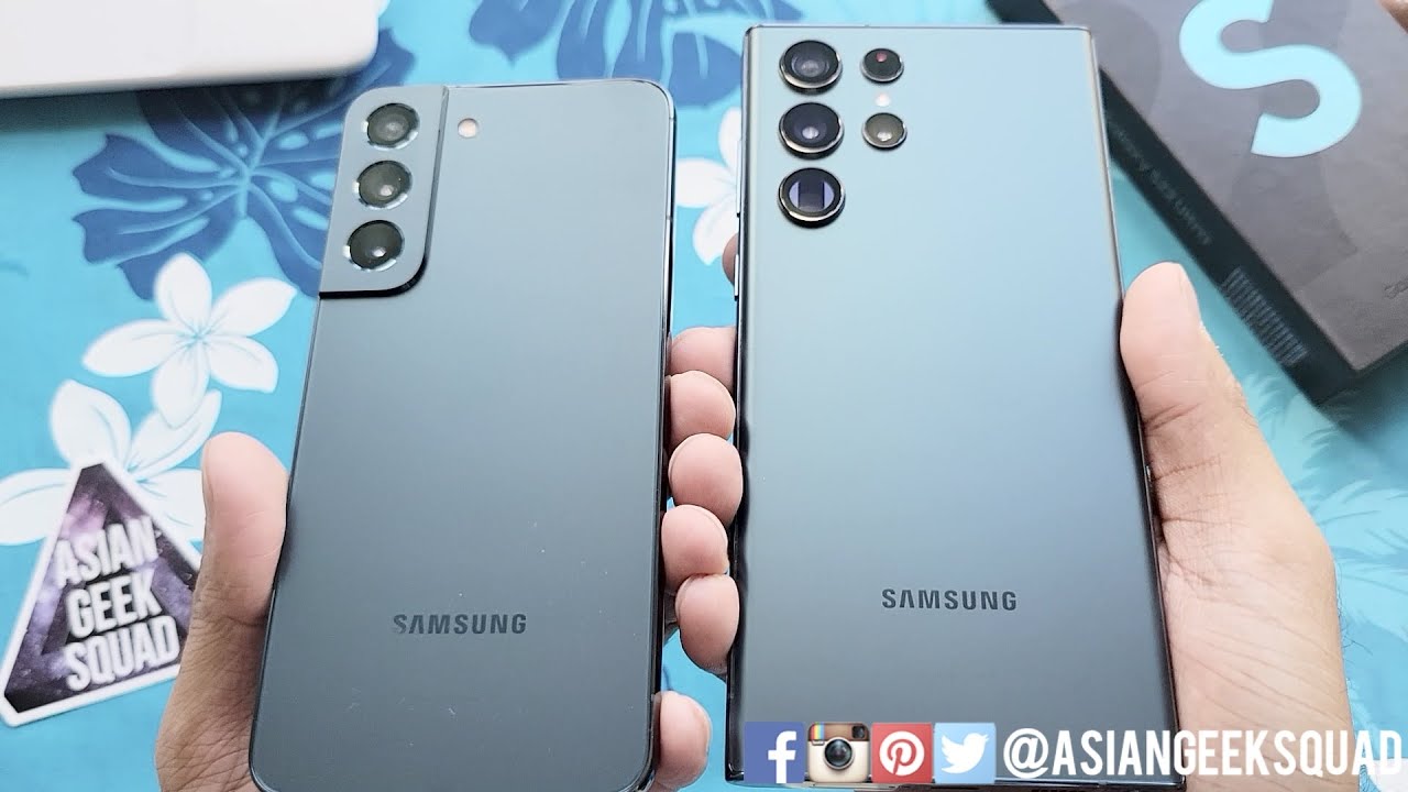 Unboxing the Samsung Galaxy S22 Ultra 5G in Green! - YouTube