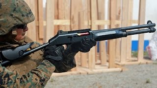 ショットガン(散弾銃)・ベネリM4(M1014) 射撃訓練 - Shotgun Benelli