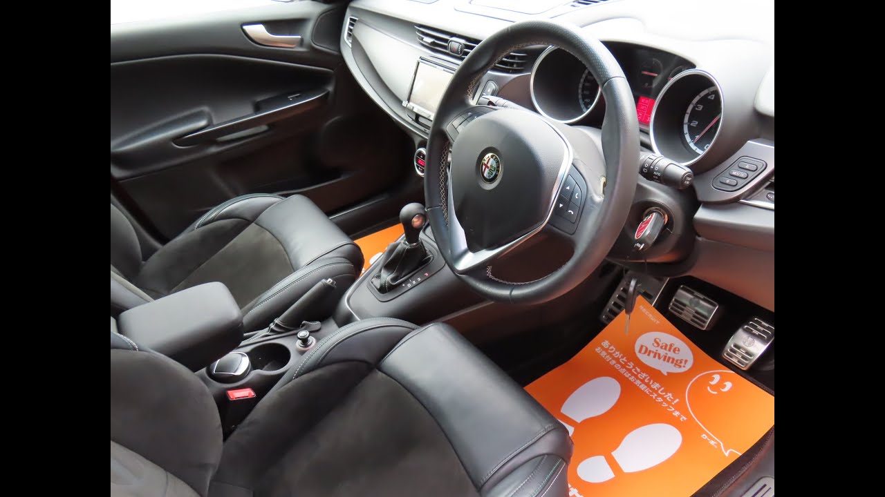 2015年 アルファロメオ ジュリエッタ スポルティーバ 後期モデル ナビ