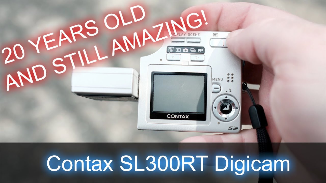 The Amazing and Rare Contax SL300RT Luxury Digital Camera - YouTube