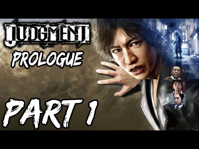 Judgment | Gameplay Walkthrough | XSX | PART 1 | Prologue - YouTube