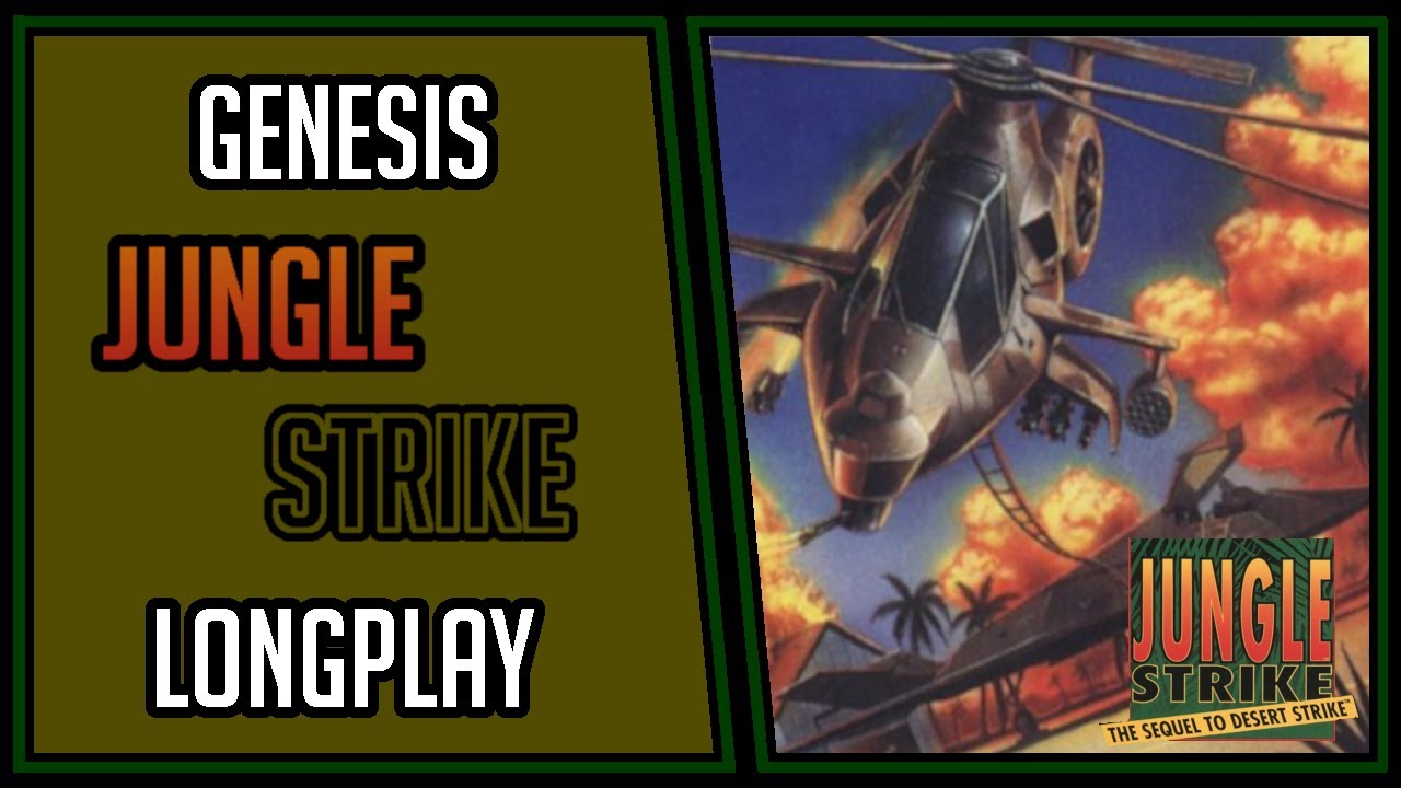 Jungle Strike | Genesis | Longplay | Walkthrough #27 [4Kp60] - YouTube