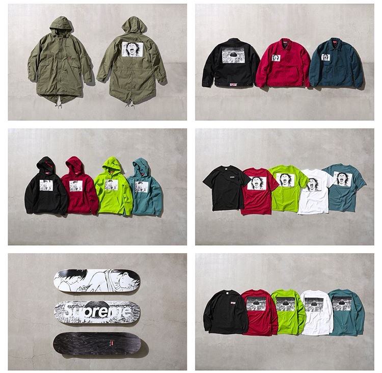 国内11月4日(土)発売！『シュプリーム x アキラ』オフィシャル情報公開