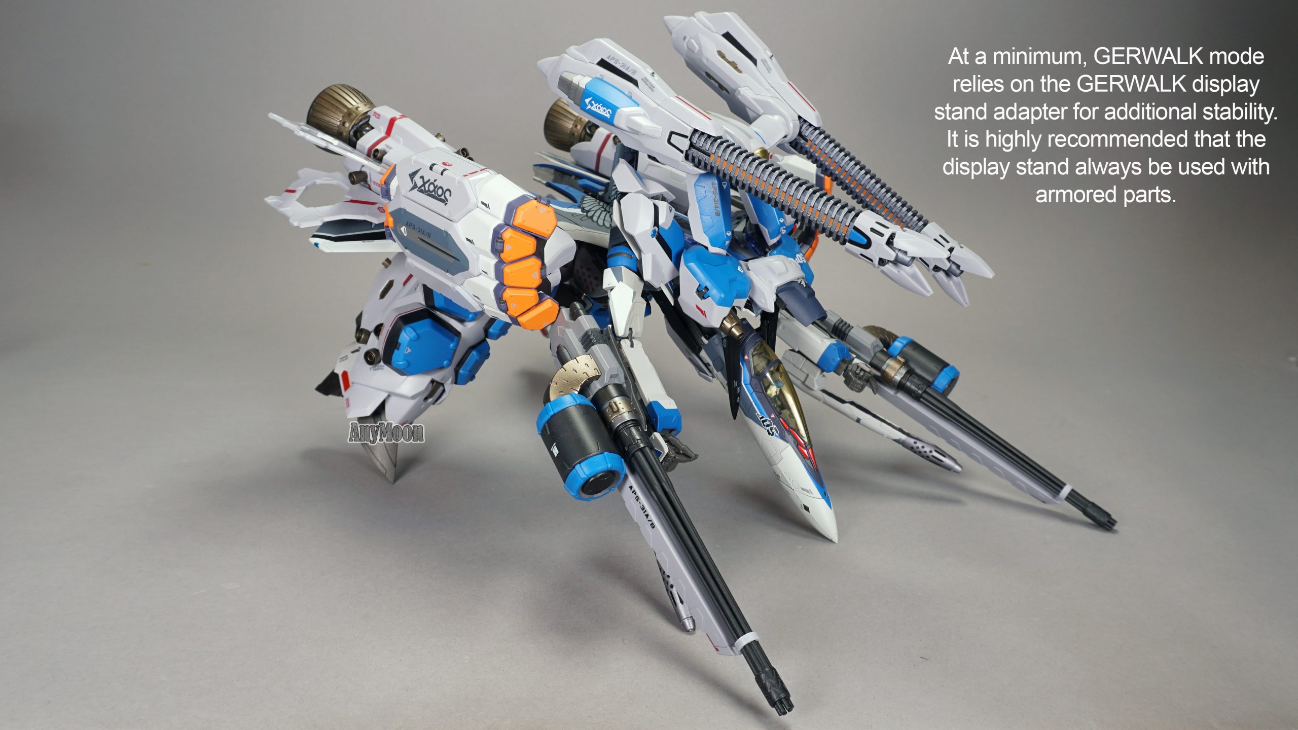 Accessories for Bandai 1/60 DX VF-31AX Toys: Armor Parts Set