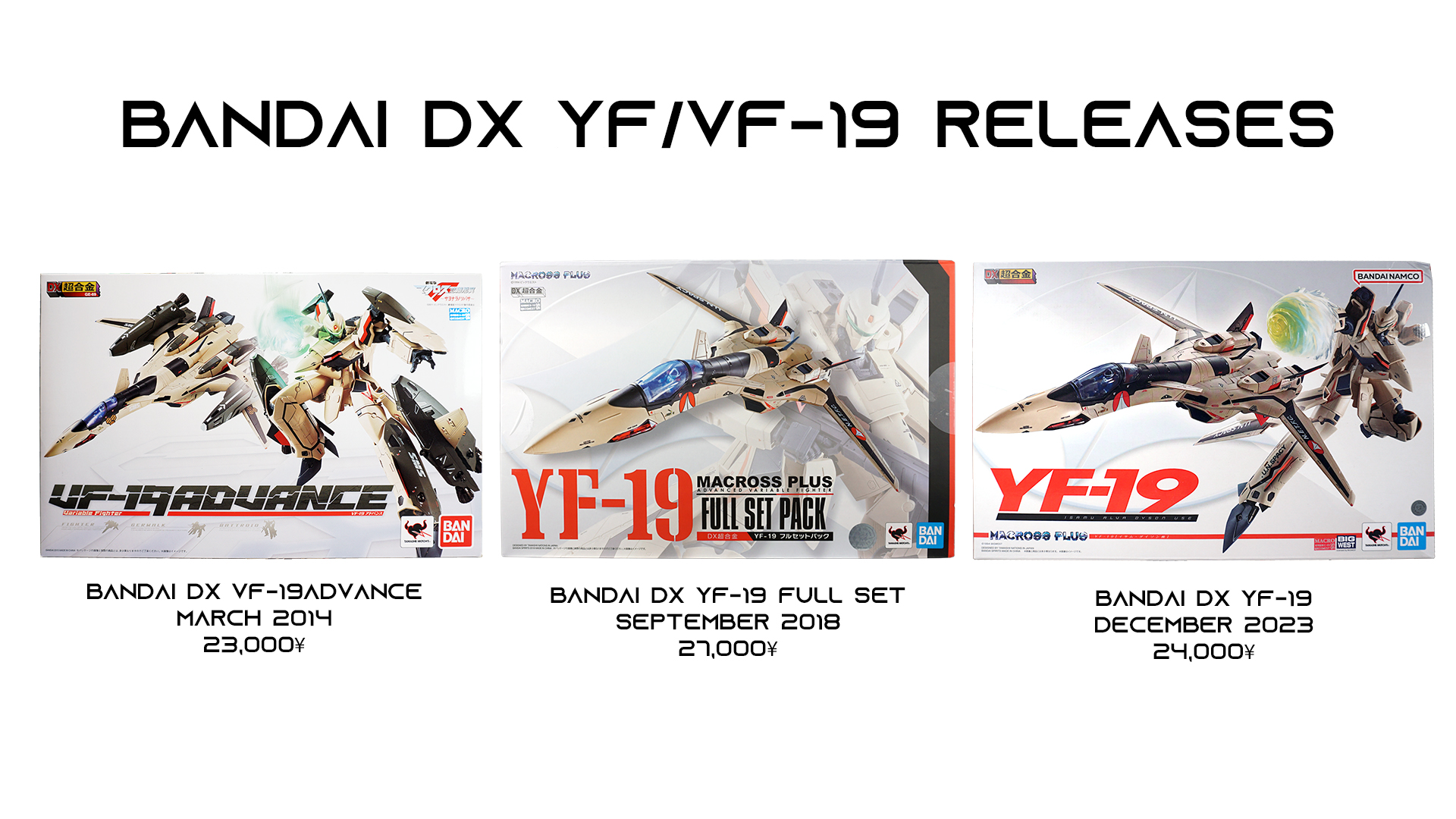 Bandai DX YF-19 and VF-19Advance Toys – Scorched Earth Toys