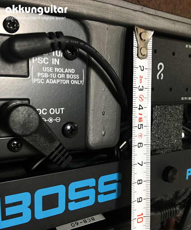 BOSSエフェクター・ボードの細部寸法♪ ～ちょうどいいサイズのBCB-60