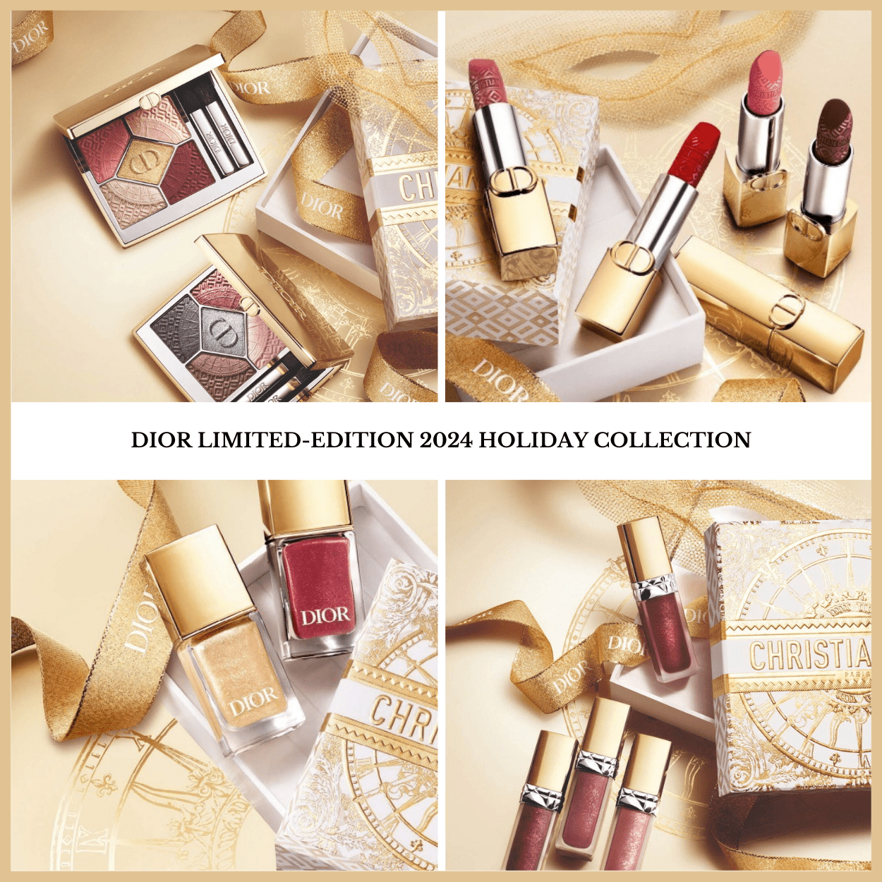 DIOR Limited-Edition 2024 Holiday Collection - BeautyVelle