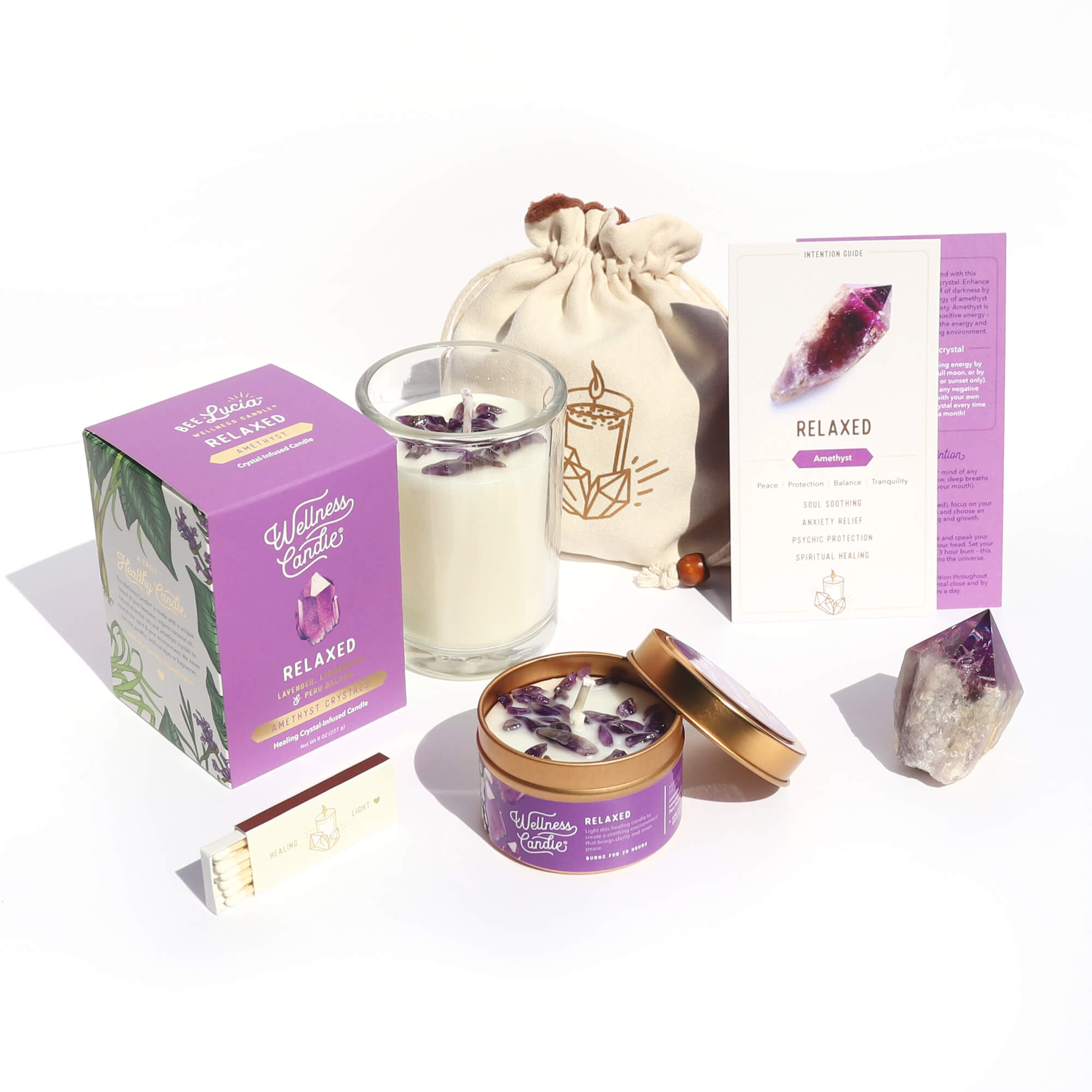 Amethyst Root Gift Set - Bee Lucia Wellness Co.