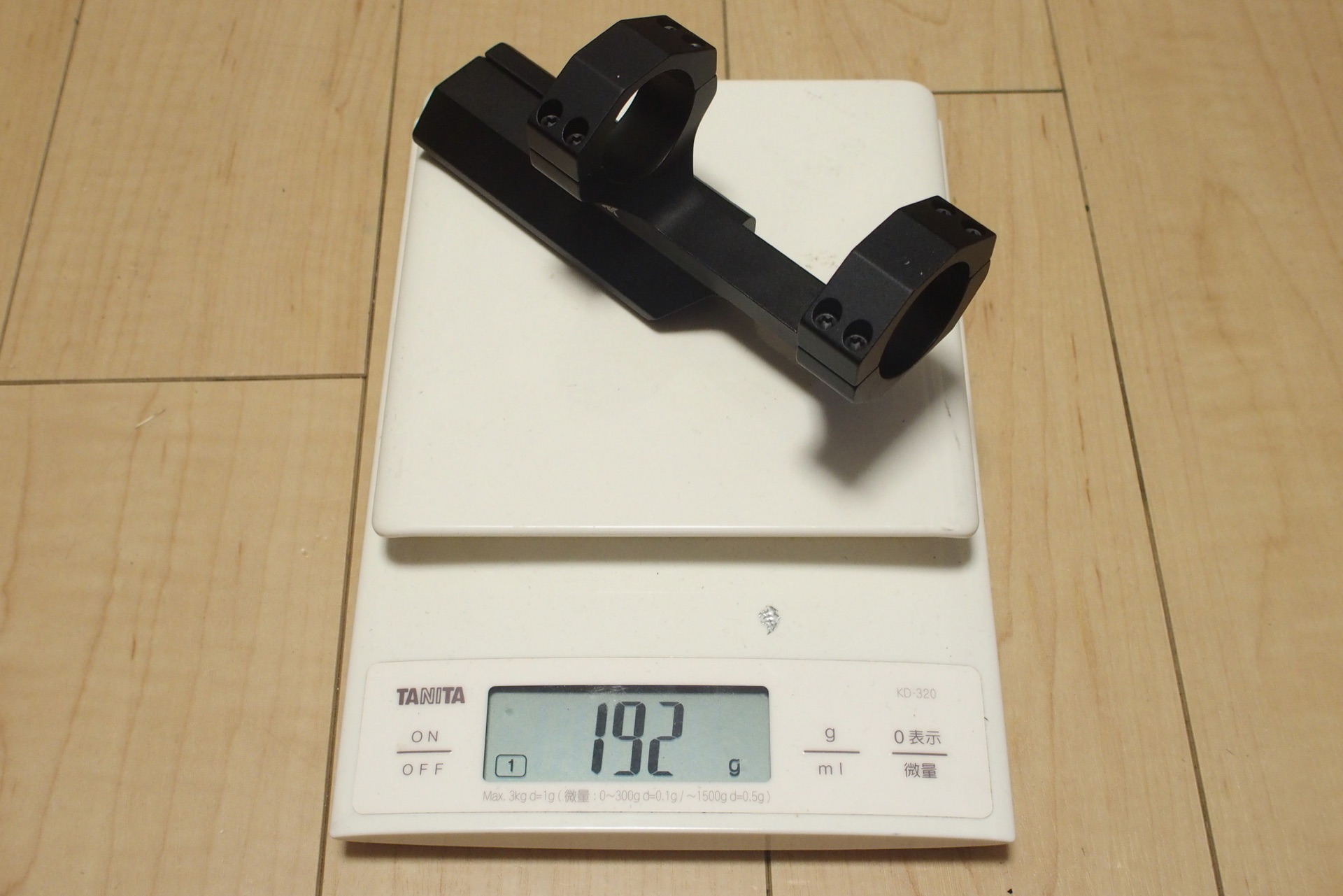 Vortex Optics製 30mmチューブ径対応のワンピース マウントリング、CM