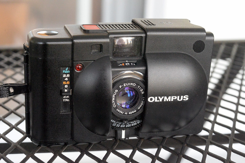 Olympus XA - Down the Road