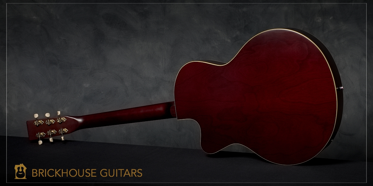 Norman B18 CW Cherry Burst A/E #048571000003 – Brickhouse Guitars