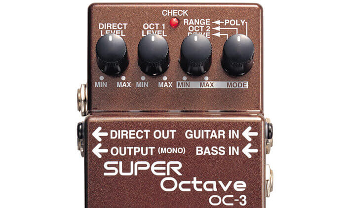 オクターバー・エフェクターについて【エレキギター博士】