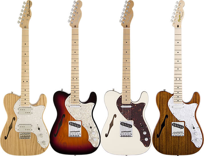 Fホールを持ったエレガントなテレ》テレキャスター・シンラインの特徴