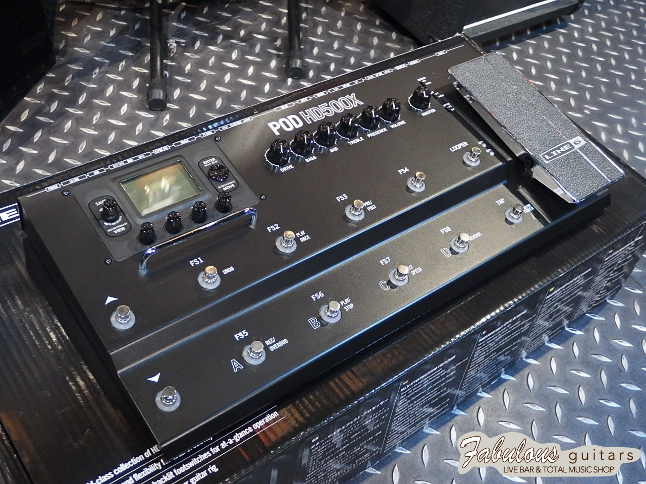 LINE6 POD HD500X – Fabulous guitars