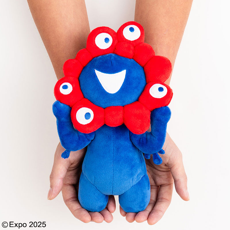 新刊情報】大阪・関西万博 公式キャラクター ミャクミャク ぬいぐるみ