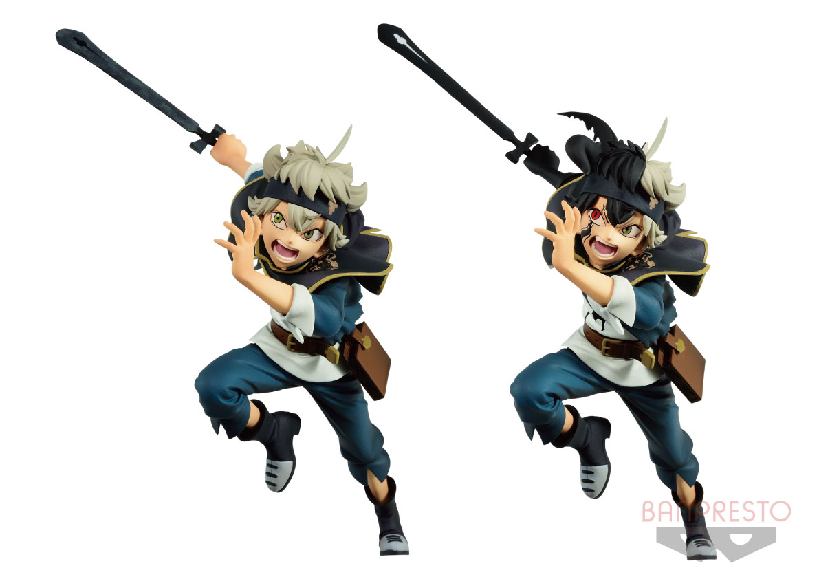 バンプレストブランド12月登場：ブラッククローバー DXFフィギュア