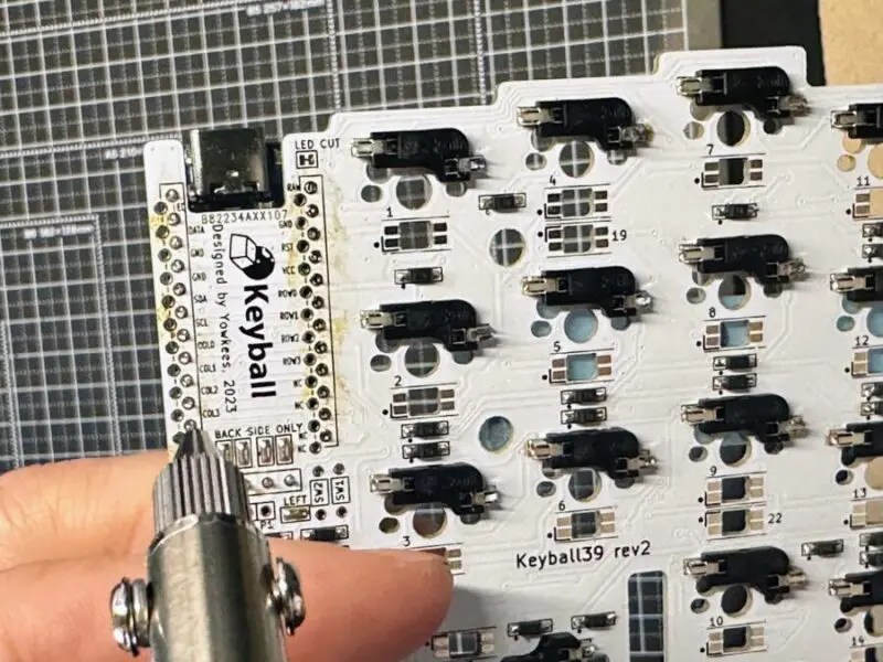 変態キーボード Keyball39を作ってみたDIYオタクの改善DIY
