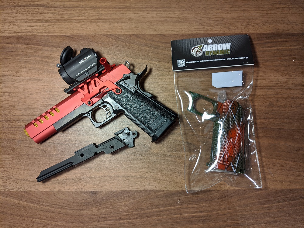 カスタム】たまにはハイキャパをイジってみる その② | おのまとぺの