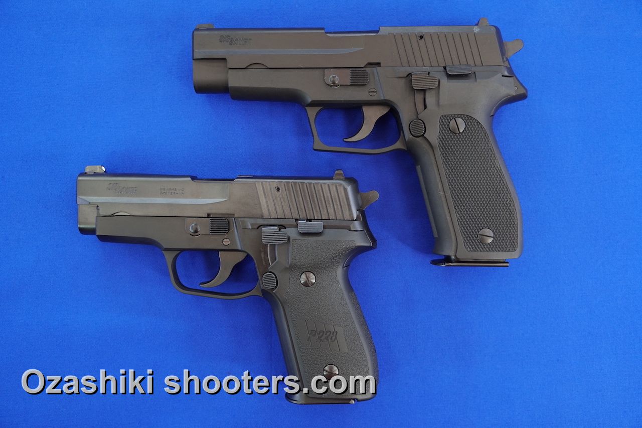 国内入手困難SIG P228・229（タナカ可） 木製グリップとタナカ純正