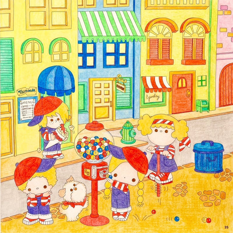 サンリオ パティ＆ジミーのパティちゃん ブロックアートパネル 希少薄