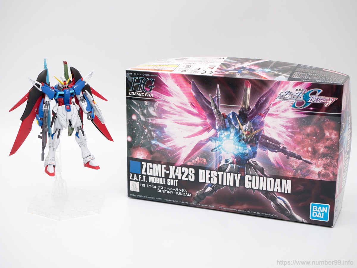 レビュー｜HGCE デスティニーガンダムを全塗装で製作！｜Forever Modeling