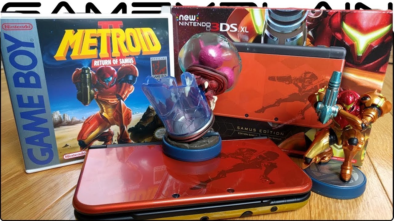 Samus Returns US Special Edition + New 3DS XL Unboxing | Shinesparkers