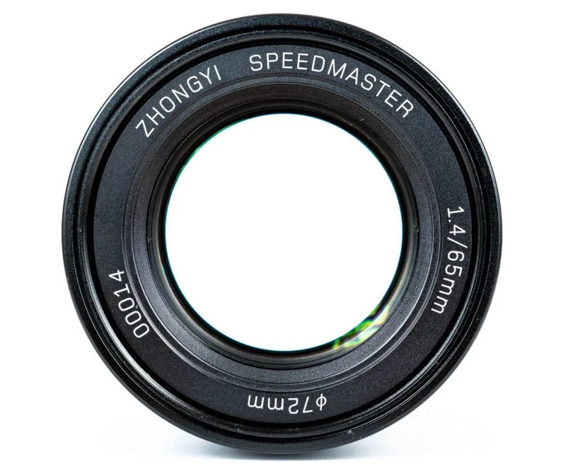 Mitakon Speedmaster 65mm f/1.4 Lens Unveiled for Fujifilm GFX