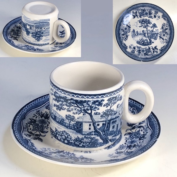 印判手カップ＆ソーサーR8949 : 昭和レトロポップ食器雑貨通販