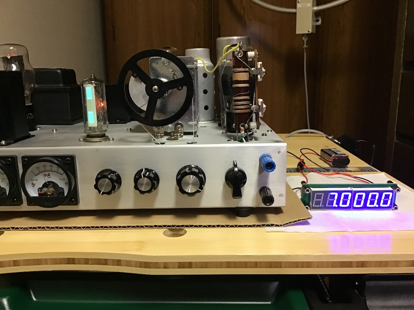 自作 5球スーパーラジオに周波数直読カウンターを付けてみた | 超入門